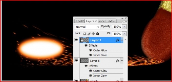 Creation of Flame On: Step 20